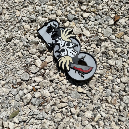 Boo Friday the 13th Vibe Door Hanger