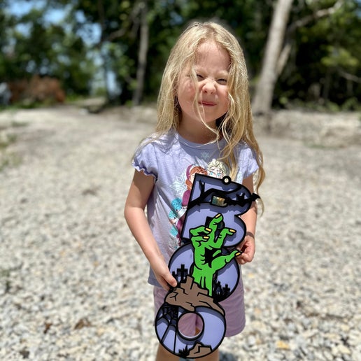 Boo Zombie Hand Door Hanger