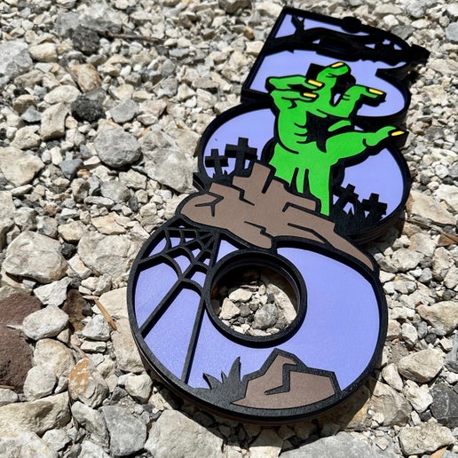 Boo Zombie Hand Door Hanger