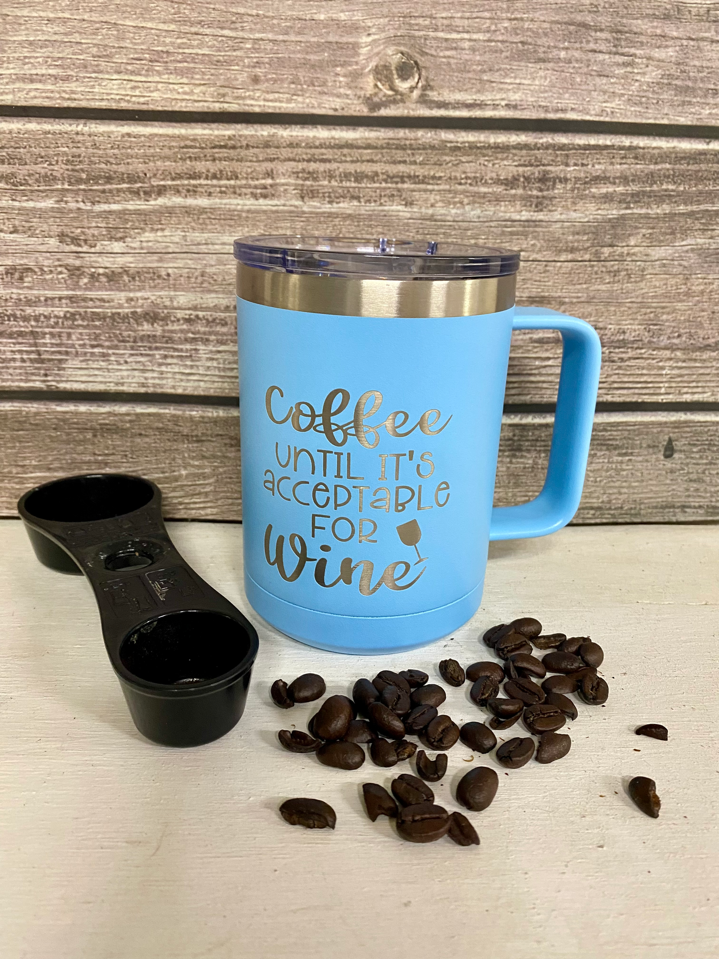 Coffee Until It's Acceptable For Wine - Coffee Mug