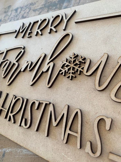 DIY Merry Farmhouse Christmas Kit