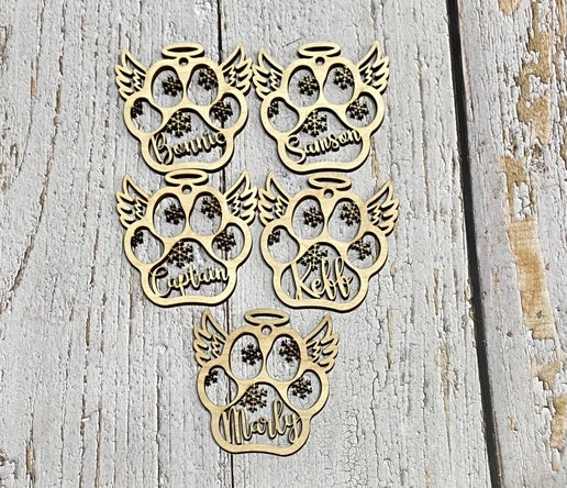 Custom Pet Memory Ornaments