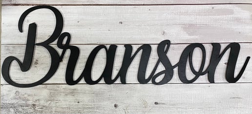 Custom Wooden First Name Signs