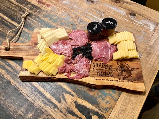 Shark Coochie Board - The Ultimate Charcuterie Conversation Piece
