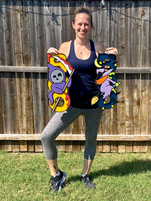 Boo Witch Door Hanger