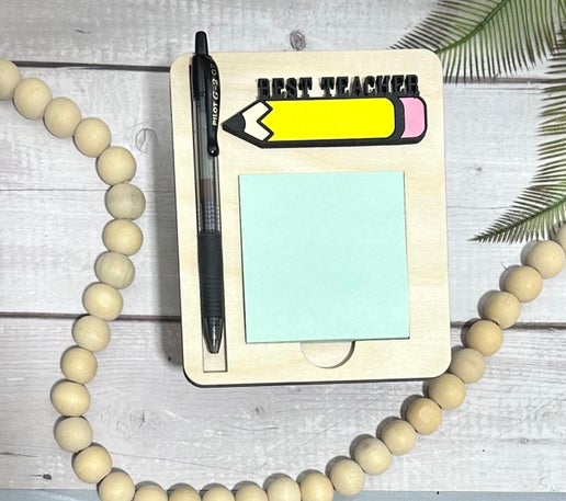 Teacher Post it note holder