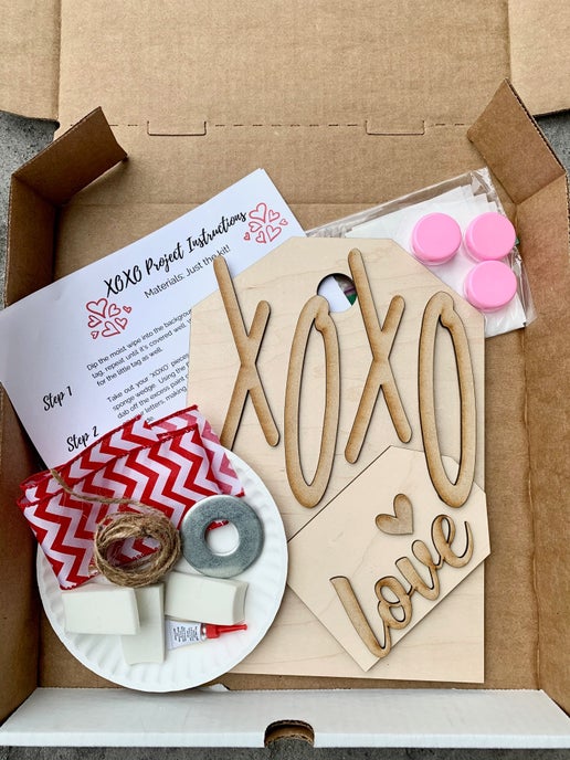 DIY Valentine’s Day Kit - XOXO and Love Tags ❤️💌