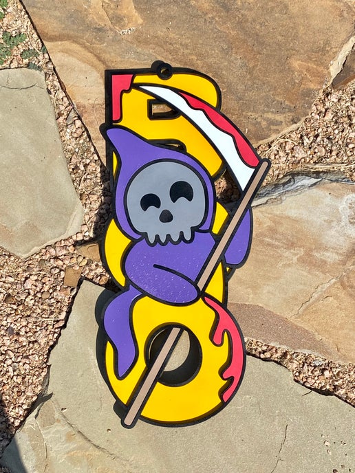 Boo Grim Reaper Door Hanger