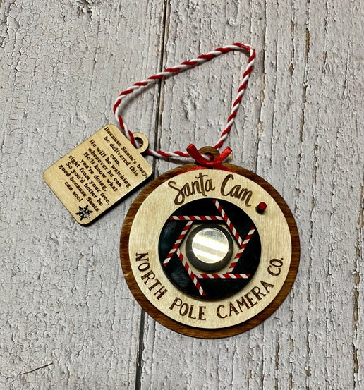 Santa Cam Ornament – Keep the Christmas Magic Alive