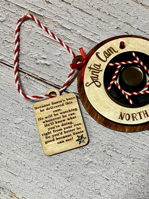 Santa Cam Ornament – Keep the Christmas Magic Alive