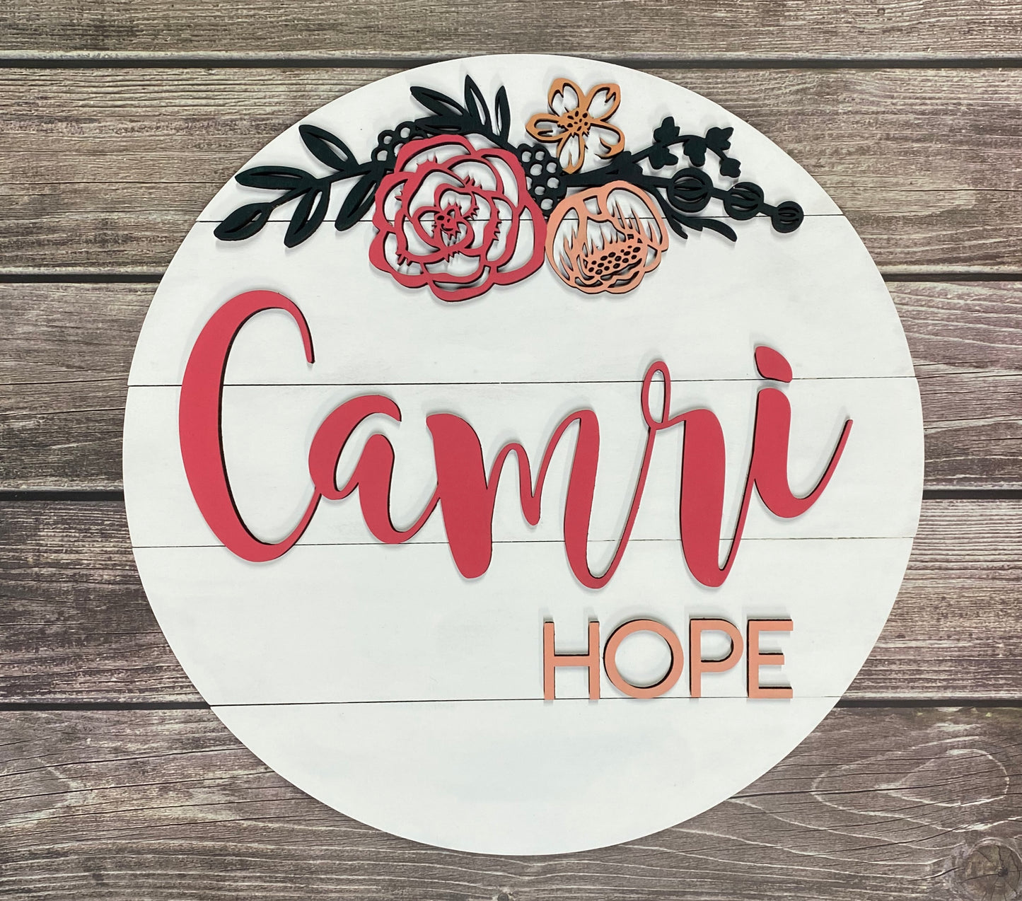 Customizable Camri Sign