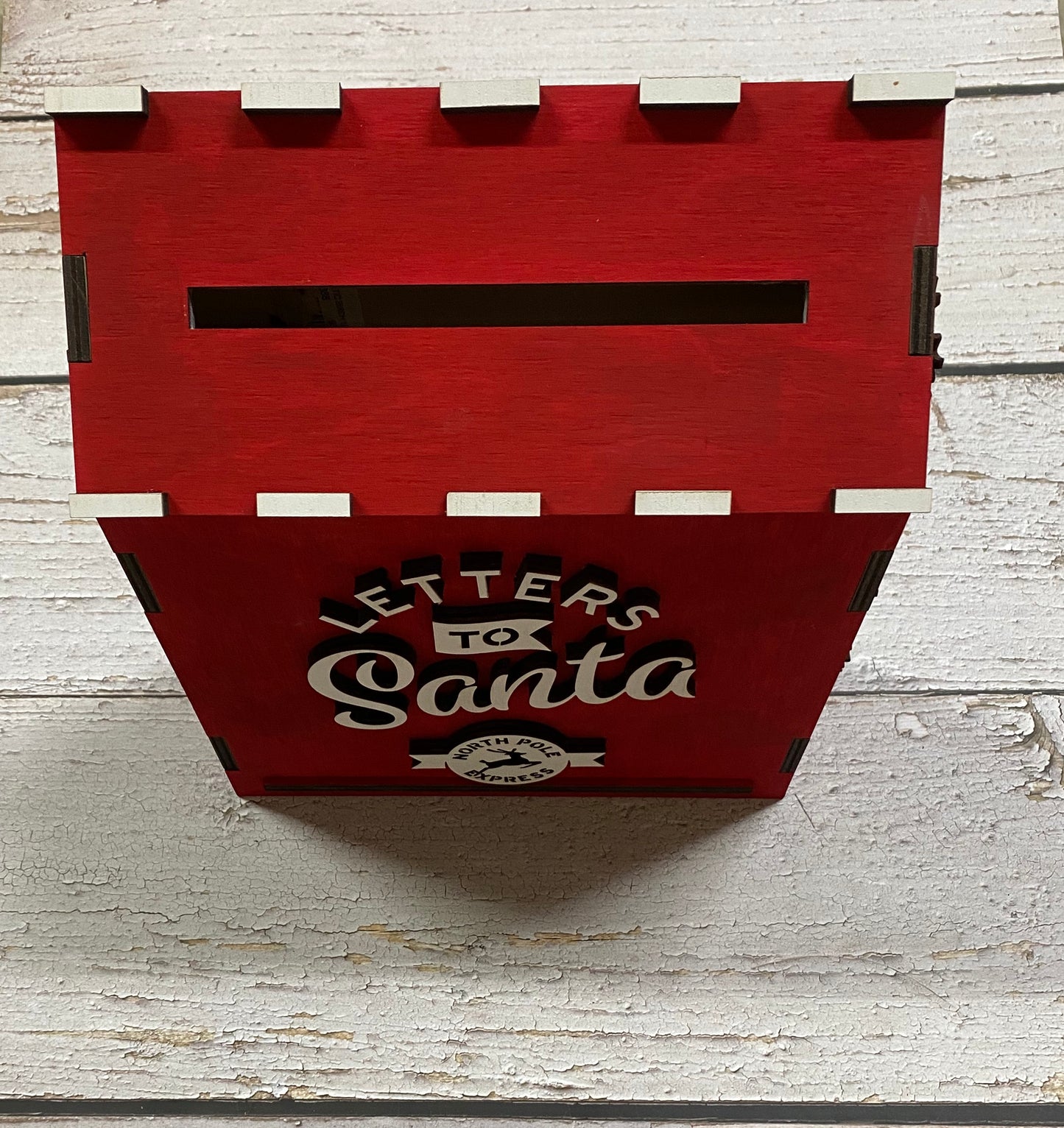 Letters to Santa - Wooden Mailbox | North Pole Christmas Décor