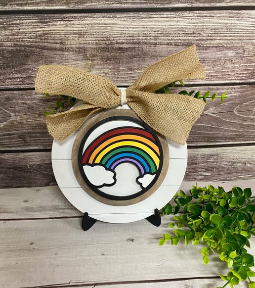 Interchangeable Seasonal Wooden Décor Set – Personalized Home Decor