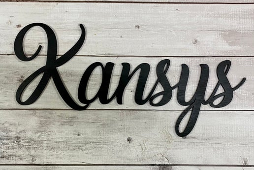 Custom Wooden First Name Signs