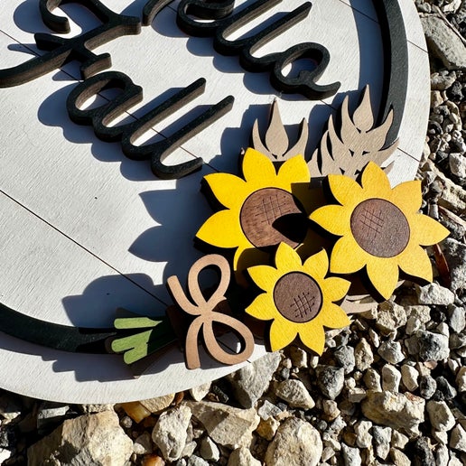 Hello Fall Door Sign