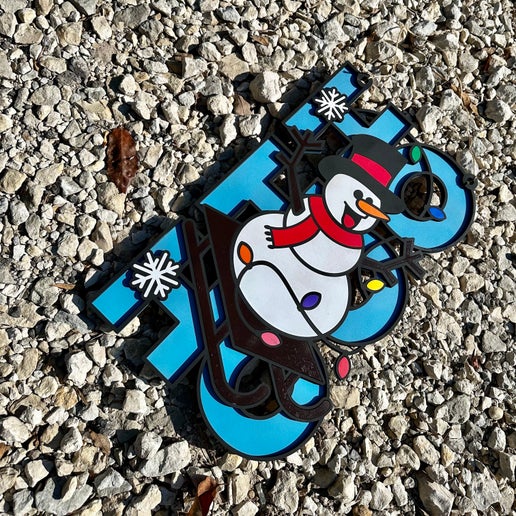 HO HO HO Snowman
