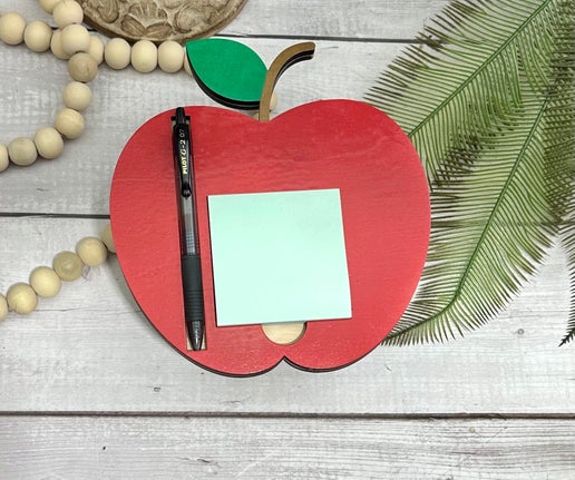 Apple Post it Note Holder