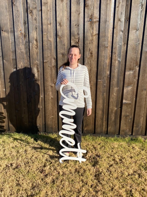Personalized 4-Foot Name Sign