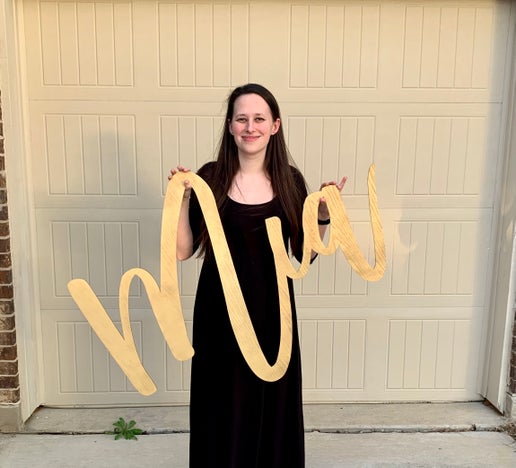 Large Custom Name Sign – Bold & Beautiful Statement Piece