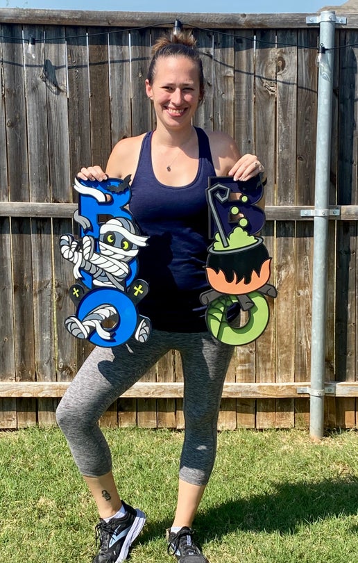 Boo Mummy Door Hanger