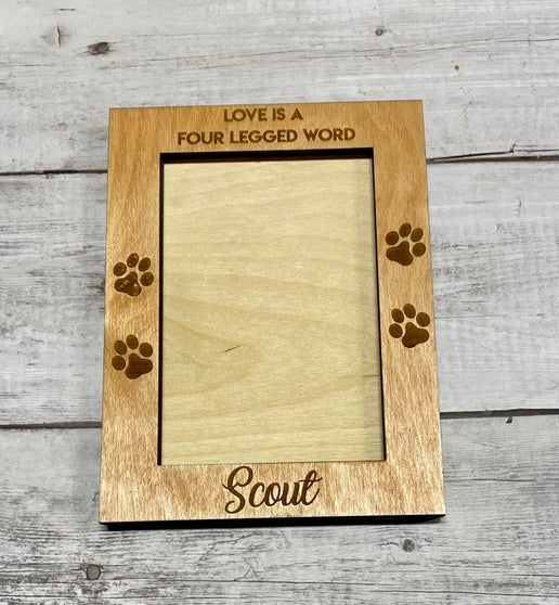Custom Dog Picture Frames - Memorial or Celebration! 🐾