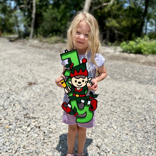Joy Elf Door Hanger