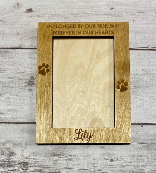 Custom Dog Picture Frames - Memorial or Celebration! 🐾