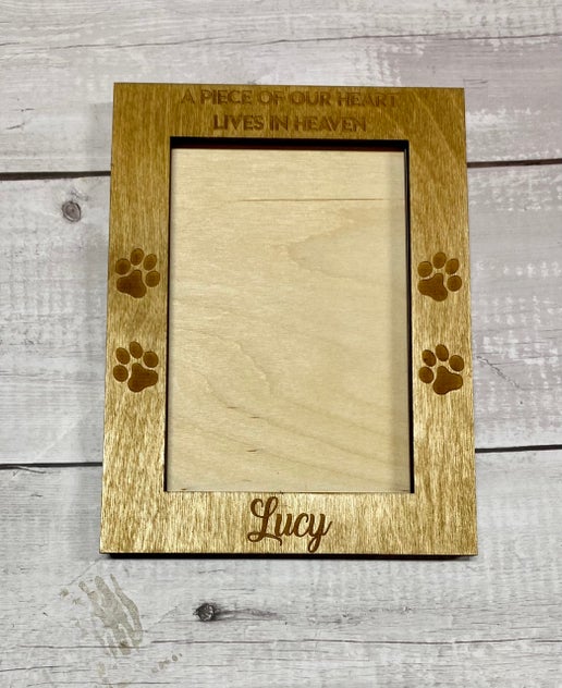 Custom Dog Picture Frames - Memorial or Celebration! 🐾