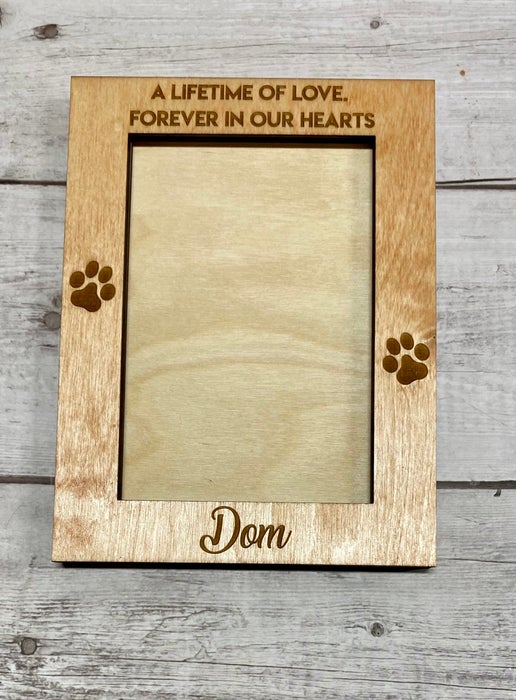 Custom Dog Picture Frames - Memorial or Celebration! 🐾