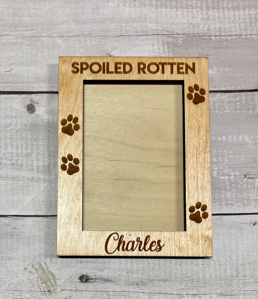 Custom Dog Picture Frames - Memorial or Celebration! 🐾