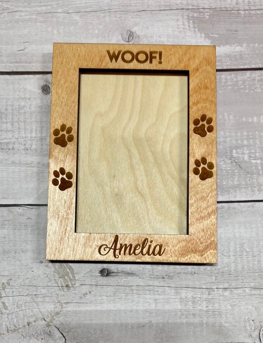 Custom Dog Picture Frames - Memorial or Celebration! 🐾