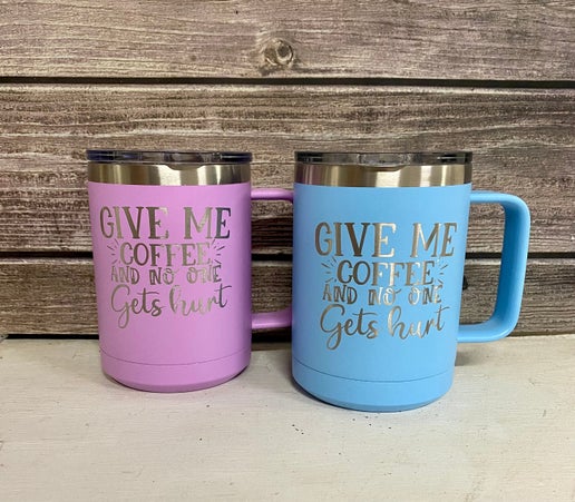 "Give Me Coffee and No One Gets Hurt" - Coffee Mug