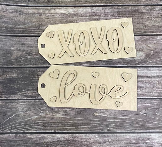 DIY Door Tags for Valentine’s Day ❤️✨